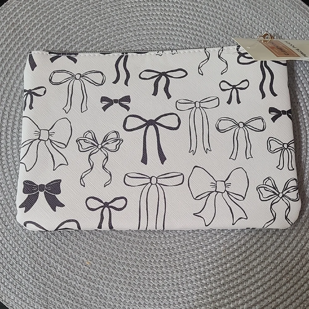 Bow Pencil/Vanity Pouch